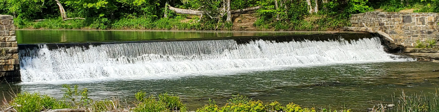 coopers rock at sunsetabruceton mills dam